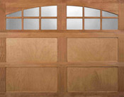 Clopay Wood Garage Doors Reserve Semi Custom Series Design 1