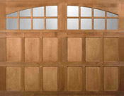Clopay Wood Garage Doors Reserve Semi Custom Series Design 3
